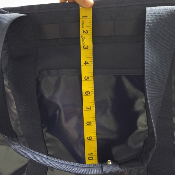 The Baboon Go-Tote Big  Midnight Blue Travel Tote with Astronaut Tiger Patch - Picture 15 of 16